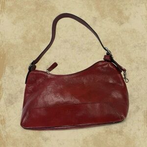 Vtg Y2K 2000s Wilson’s Leather Pelle Studio Baguette Handbag Shoulder Bag Purse